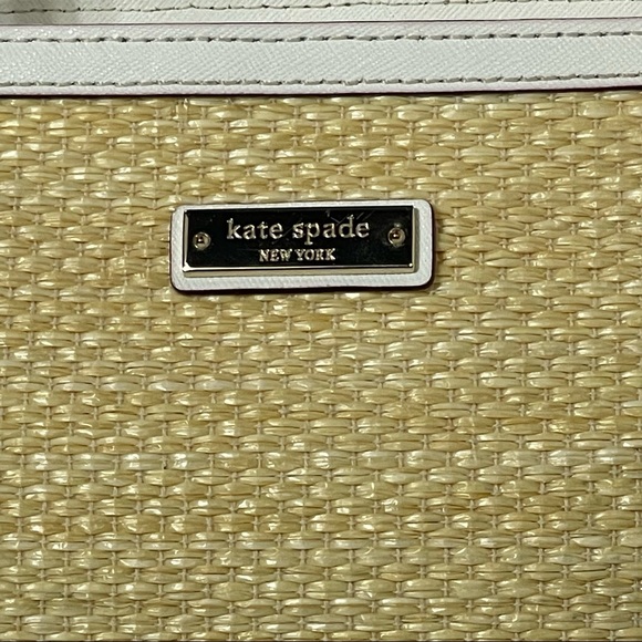 Kate Spade ♠️ Cedar Street Straw Mini Harmony Daisy Satchel - Picture 5 of 16